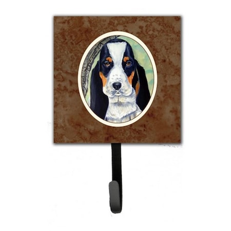 Jensendistributionservices Basset Hound on the Branch Leash or Key Holder MI626502